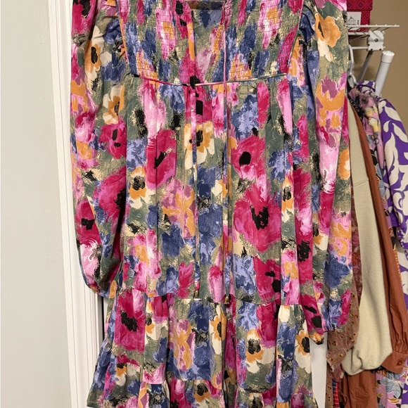 Entro Multicolor Floral Dress - Picture 3 of 7